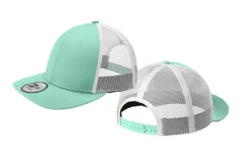 New Era Snapback Low Profile Trucker Cap