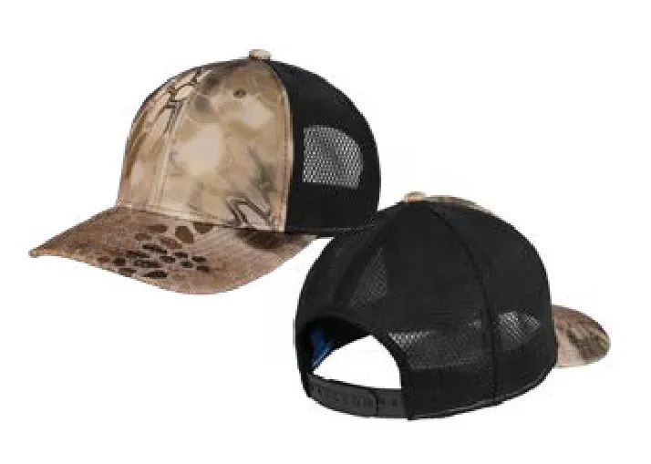 Port Authority Performance Camouflage Mesh Back Snapback Cap