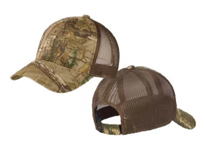 Port Authority Structured Camouflage Mesh Back Cap