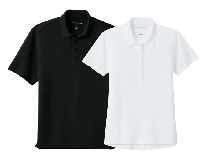 Port Authority Wearever Performance Pique Polos