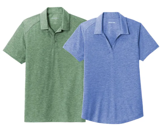Sport-Tek PosiCharge® Tri-Blend Wicking Polos
