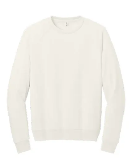 Allmade Unisex Organic CVC Fleece Crewneck Sweatshirt
