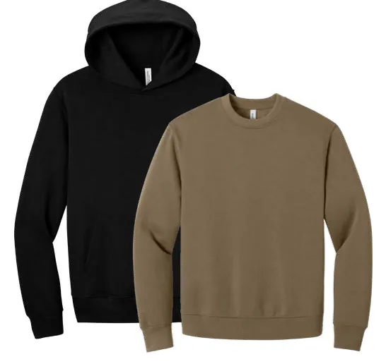 Bella+Canvas Unisex 10-Ounce Heavyweight Sweatshirts