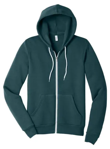 Bella+Canvas Unisex Sponge Fleece Full-Zip Hoodie