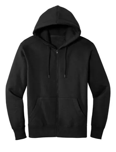 District Perfect Weight® Fleece Full-Zip Hoodie