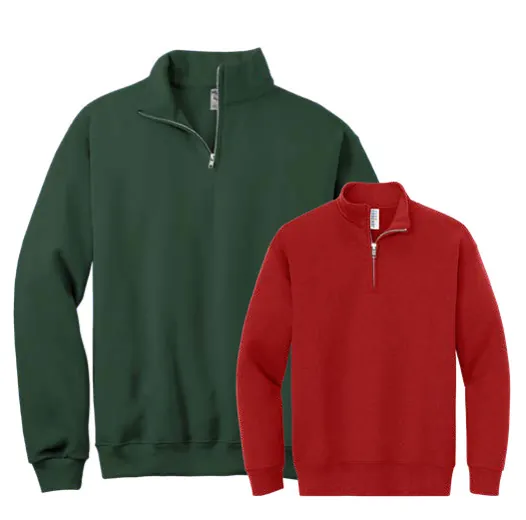 Jerzees Nublend® 1/4-Zip Cadet Collar Sweatshirts