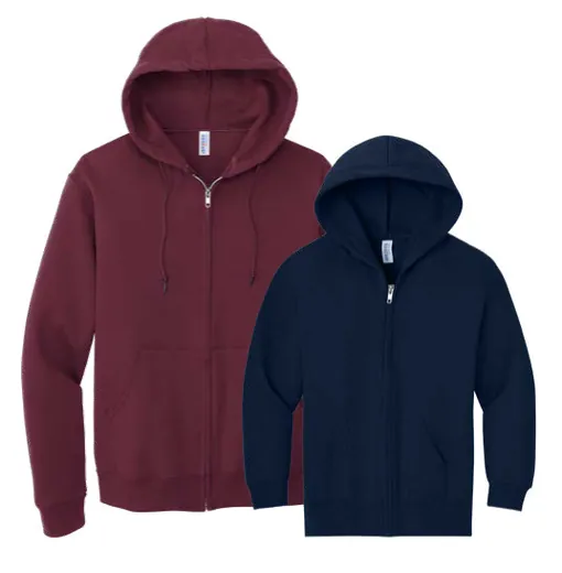 Jerzees Nublend® Full-Zip Hooded Sweatshirts