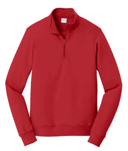 Port & Company Fan Favorite™ Fleece 1/4-Zip Pullover Sweatshirt