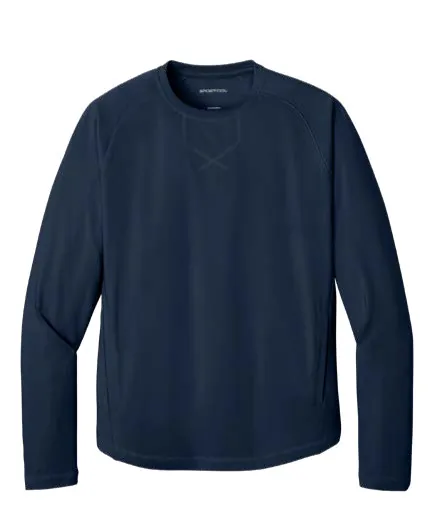 Sport-Tek Sport-Wick® Stretch Pocketed Crewneck