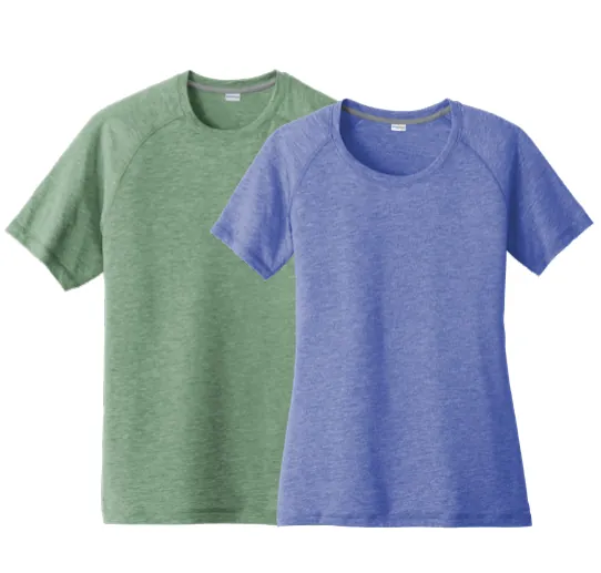 Sport-Tek PosiCharge® Tri-Blend Wicking Raglan Tees