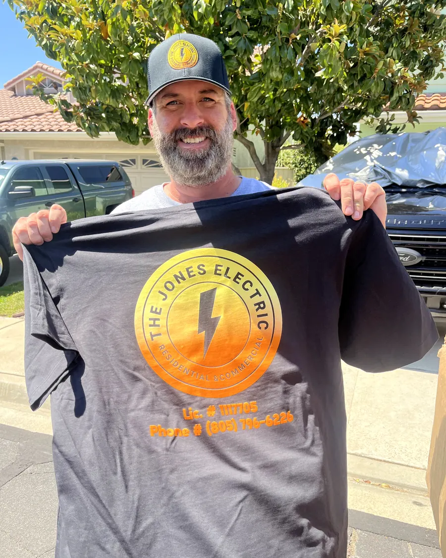 The Jones Electric — Company tees
